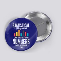 In A World Full Of Data Math Science Statistics Teacher Gift Button
