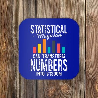 In A World Full Of Data Math Science Statistics Teacher Gift Coaster