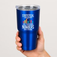 In A World Full Of Data Math Science Statistics Teacher Gift Tumbler