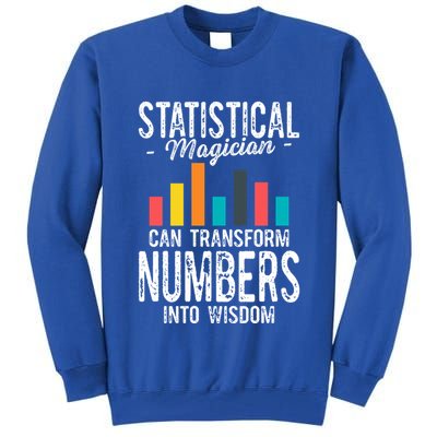 In A World Full Of Data Math Science Statistics Teacher Gift Tall Sweatshirt
