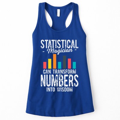 In A World Full Of Data Math Science Statistics Teacher Gift Womens Tank Top