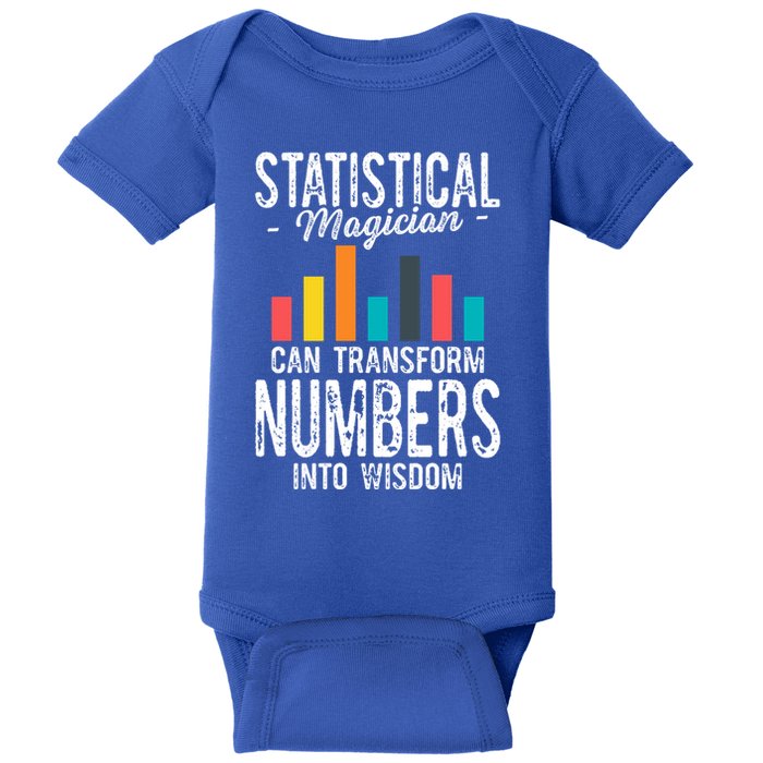 In A World Full Of Data Math Science Statistics Teacher Gift Baby Bodysuit