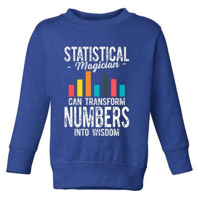 In A World Full Of Data Math Science Statistics Teacher Gift Toddler Sweatshirt
