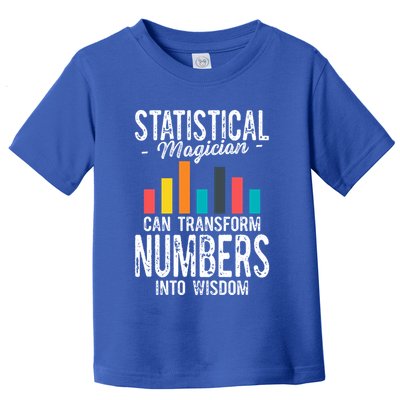 In A World Full Of Data Math Science Statistics Teacher Gift Toddler T-Shirt