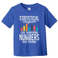 In A World Full Of Data Math Science Statistics Teacher Gift Toddler T-Shirt