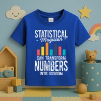 In A World Full Of Data Math Science Statistics Teacher Gift Toddler T-Shirt