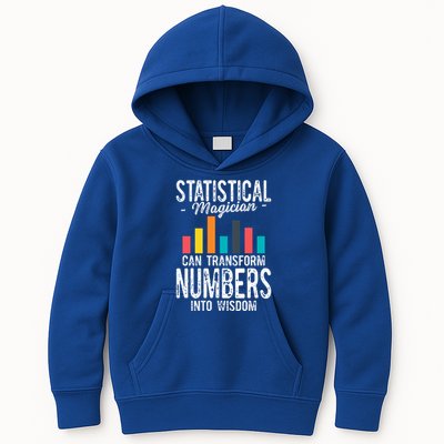 In A World Full Of Data Math Science Statistics Teacher Gift Kids Hoodie