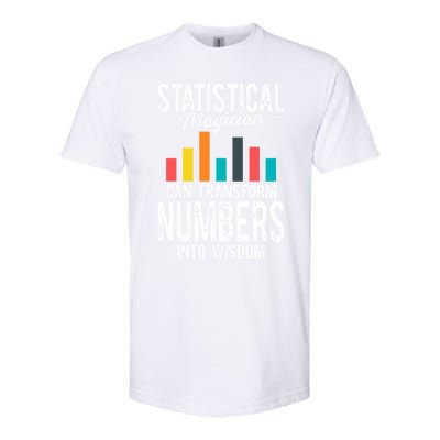 In A World Full Of Data Math Science Statistics Teacher Gift Softstyle® CVC T-Shirt