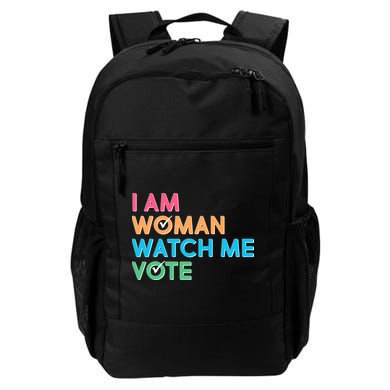 I Am Woman Watch Me Vote Backpack