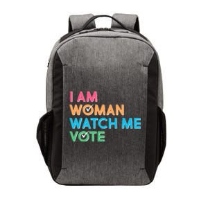 I Am Woman Watch Me Vote Vector Backpack