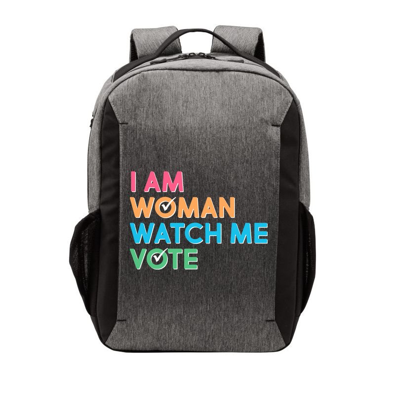 I Am Woman Watch Me Vote Vector Backpack