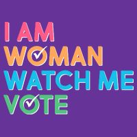 I Am Woman Watch Me Vote Womens T-Shirt