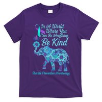 In A World Where You Can Be Anything Be Kind Elephant T-Shirt