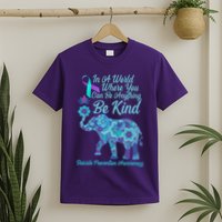 In A World Where You Can Be Anything Be Kind Elephant T-Shirt