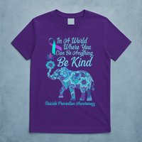 In A World Where You Can Be Anything Be Kind Elephant T-Shirt