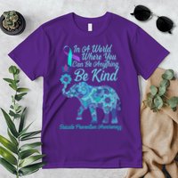 In A World Where You Can Be Anything Be Kind Elephant Premium T-Shirt