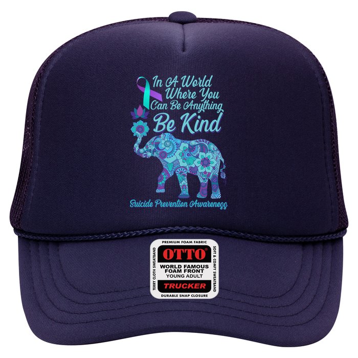 In A World Where You Can Be Anything Be Kind Elephant Hat