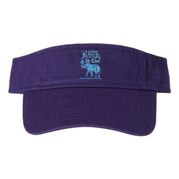 In A World Where You Can Be Anything Be Kind Elephant Visor