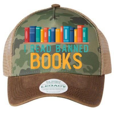 I Am With The Banned Books Shirts Funny I Read Banned Books Legacy Tie Dye Trucker Hat