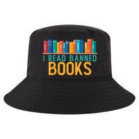 I Am With The Banned Books Shirts Funny I Read Banned Books Cool Comfort Performance Bucket Hat
