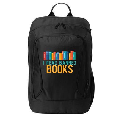 I Am With The Banned Books Shirts Funny I Read Banned Books City Backpack