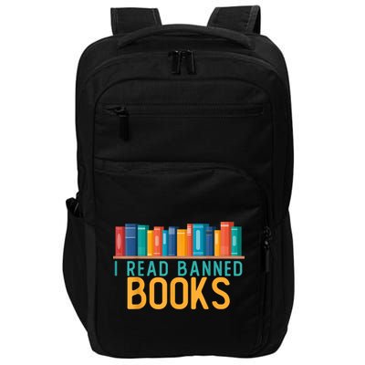 I Am With The Banned Books Shirts Funny I Read Banned Books Impact Tech Backpack
