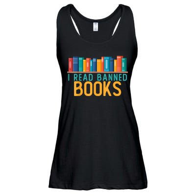 I Am With The Banned Books Shirts Funny I Read Banned Books Ladies Essential Flowy Tank