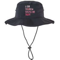 I Am Woman Watch Me Vote Vintage Voting Legacy Cool Fit Booney Bucket Hat