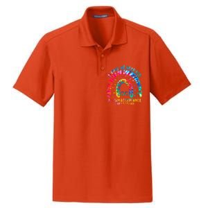 In April We Wear Red Autism Awareness Acceptance Red Instead Gift Dry Zone Grid Polo