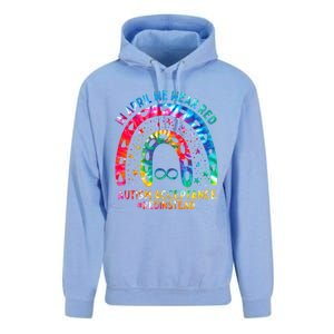 In April We Wear Red Autism Awareness Acceptance Red Instead Gift Unisex Surf Hoodie