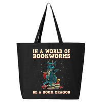 In A World Full Of Bookworms Be A Book Dragon 25L Jumbo Tote