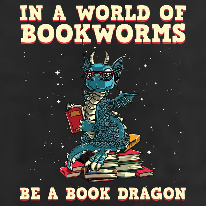In A World Full Of Bookworms Be A Book Dragon Hat