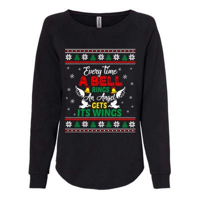 ItS A Wonderful Life Every Time A Bell Rings Cute Christmas Great Gift Womens California Wash Sweatshirt