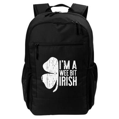 IM A Wee Bit Irish St Patricks Day Daily Commute Backpack