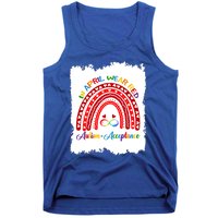 In April Wear Red Instead Autismacceptance Gift Tank Top