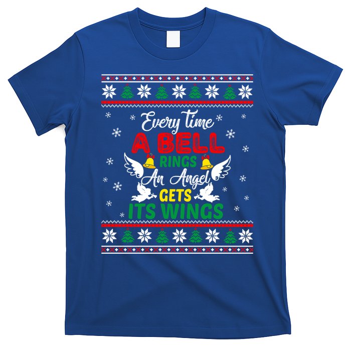 ItS A Wonderful Life Every Time A Bell Rings Cute Christmas Gift T-Shirt