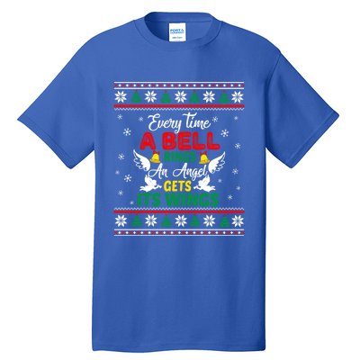 ItS A Wonderful Life Every Time A Bell Rings Cute Christmas Gift Tall T-Shirt