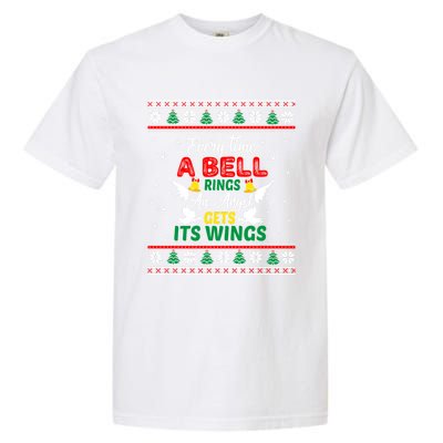 ItS A Wonderful Life Every Time A Bell Rings Cute Christmas Gift Garment-Dyed Heavyweight T-Shirt