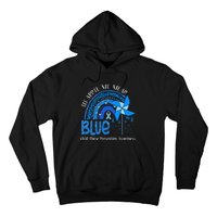 In April We Wear Blue For Child Abuse Prevention Awarenes Gifts Hoodie