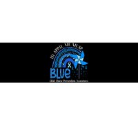 In April We Wear Blue For Child Abuse Prevention Awarenes Gifts Bumper Sticker