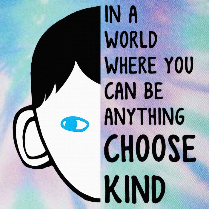 In A World Where You Can Be Anything Choose Kind Legacy Tie Dye Trucker Hat
