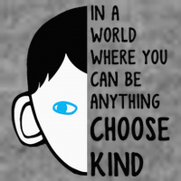 In A World Where You Can Be Anything Choose Kind Tall Hoodie