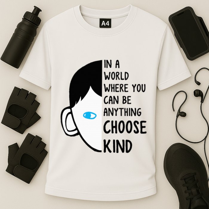 In A World Where You Can Be Anything Choose Kind Performance Shirt