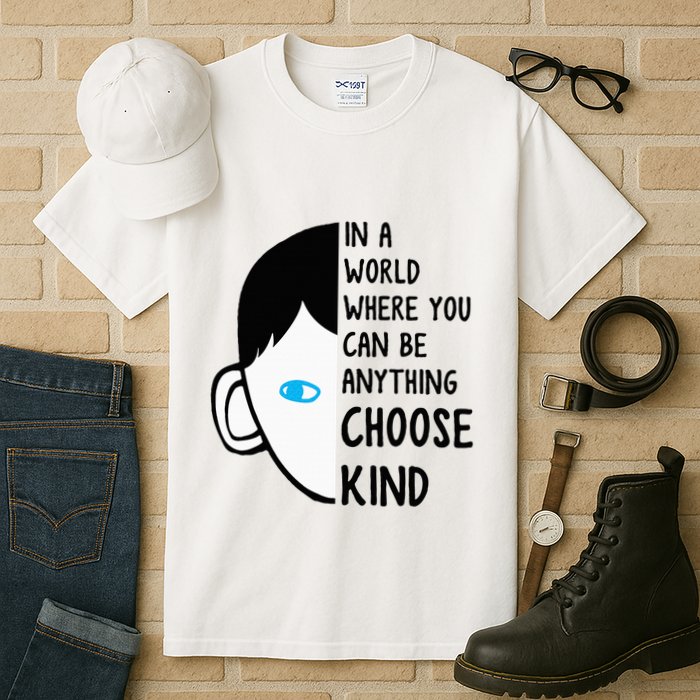In A World Where You Can Be Anything Choose Kind Tall T-Shirt