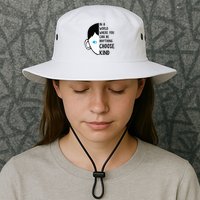 In A World Where You Can Be Anything Choose Kind Bucket Hat