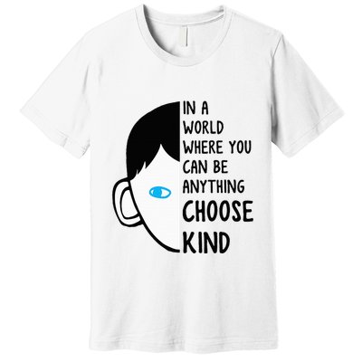 In A World Where You Can Be Anything Choose Kind Premium T-Shirt