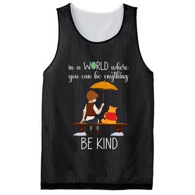 In A World Where You Can Be Anything Mesh Reversible Basketball Jersey Tank
