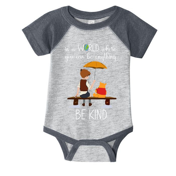 In A World Where You Can Be Anything Infant Baby Jersey Bodysuit