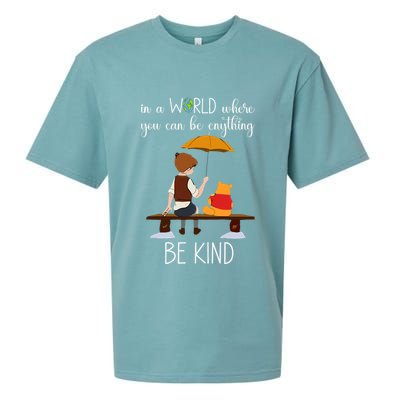 In A World Where You Can Be Anything Sueded Cloud Jersey T-Shirt