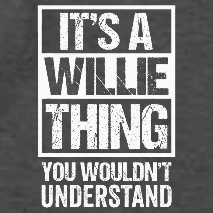 ItS A Willie Thing You WouldnT Understand First Name Vector Backpack